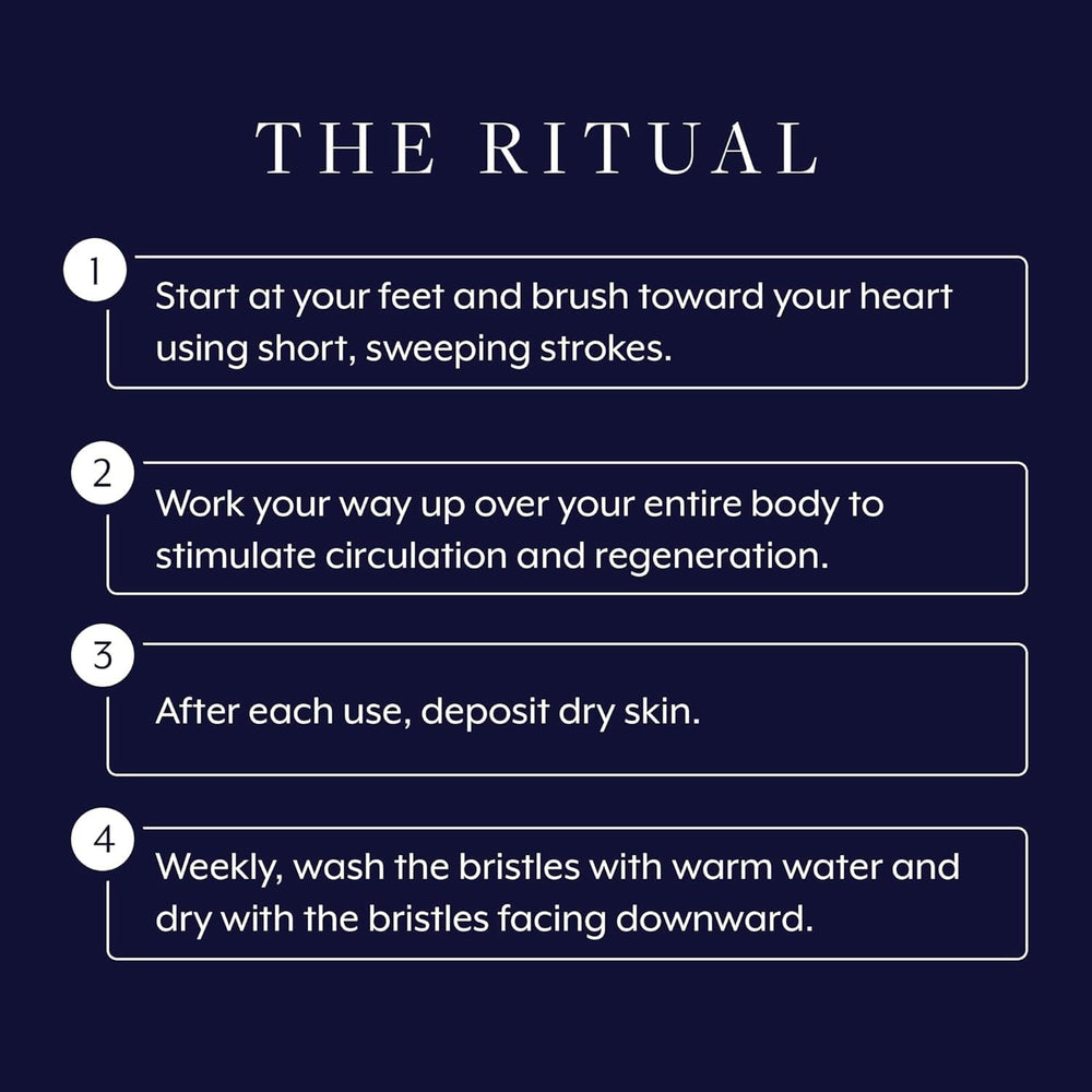 Wooden handle of Aromatherapy Associates Revive Brush.