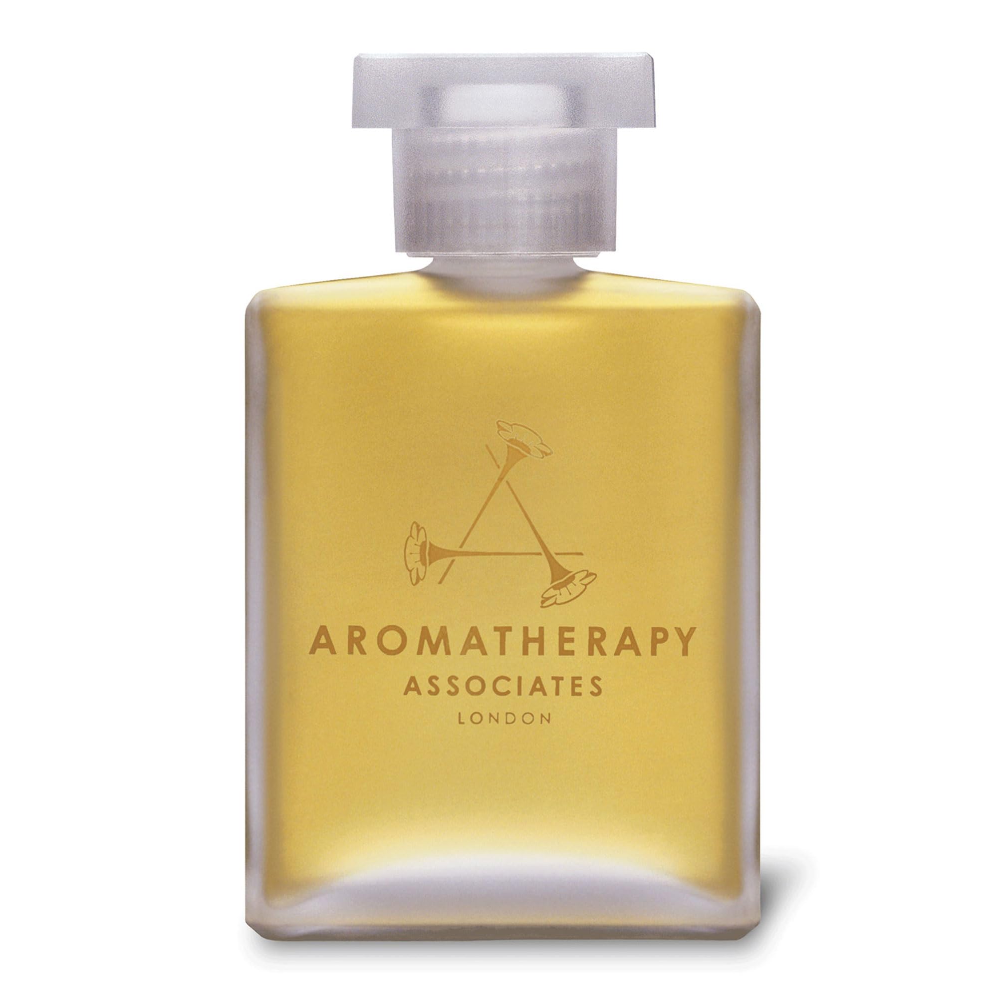 Aromatherapy Associates Revive Evening oil texture close-up highlighting skin hydration