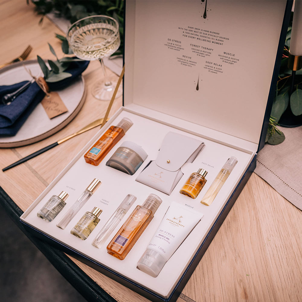 Aromatherapy Associates shower oil trial blend for a refreshing shower experience.