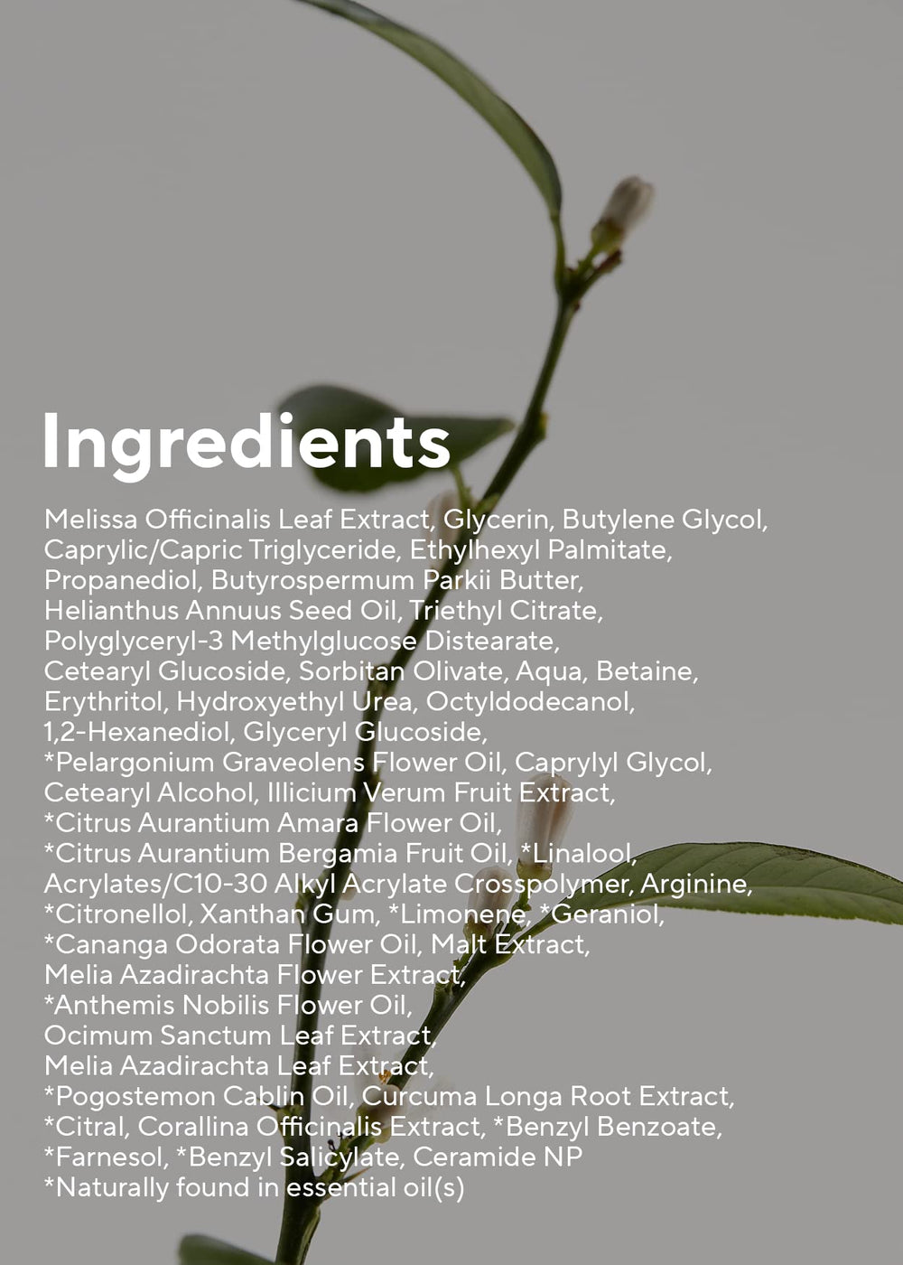 AROMATICA Embrace vegan claim badge on packaging