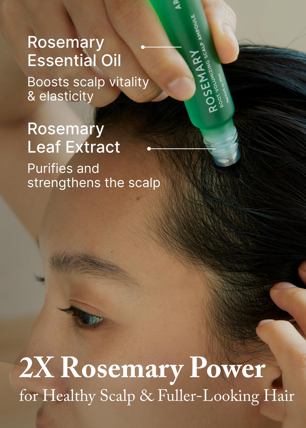 AROMATICA instant cooling menthol on scalp for refreshing feel