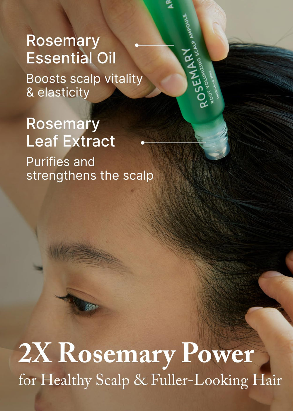 AROMATICA instant cooling menthol on scalp for refreshing feel