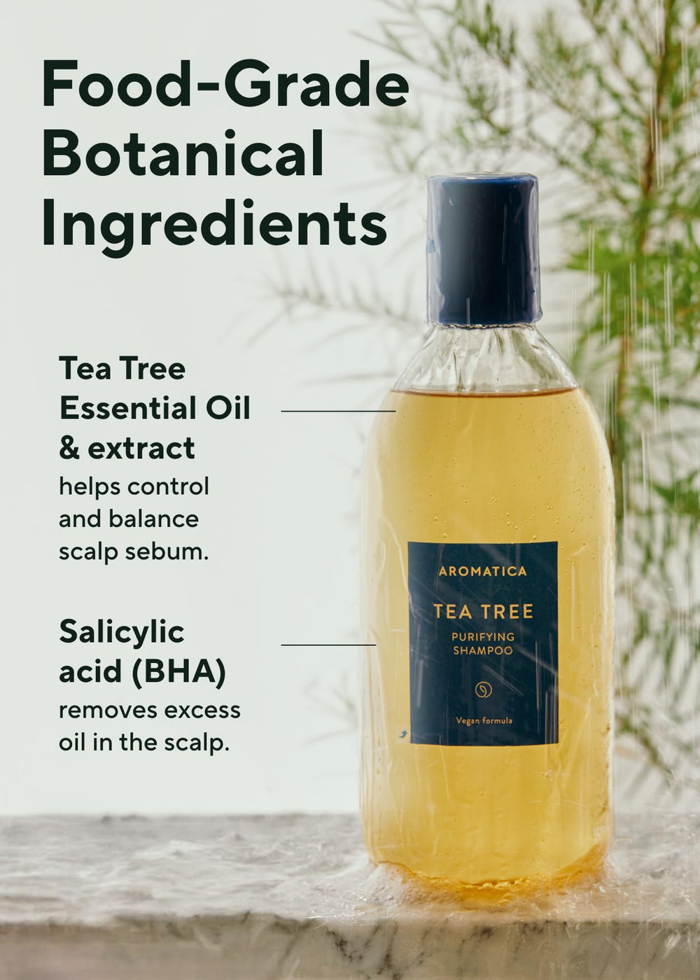 AROMATICA Peppermint cooling sensation on a heated scalp