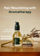 AROMATICA Ritual lightweight oil absorbs quickly without greasiness