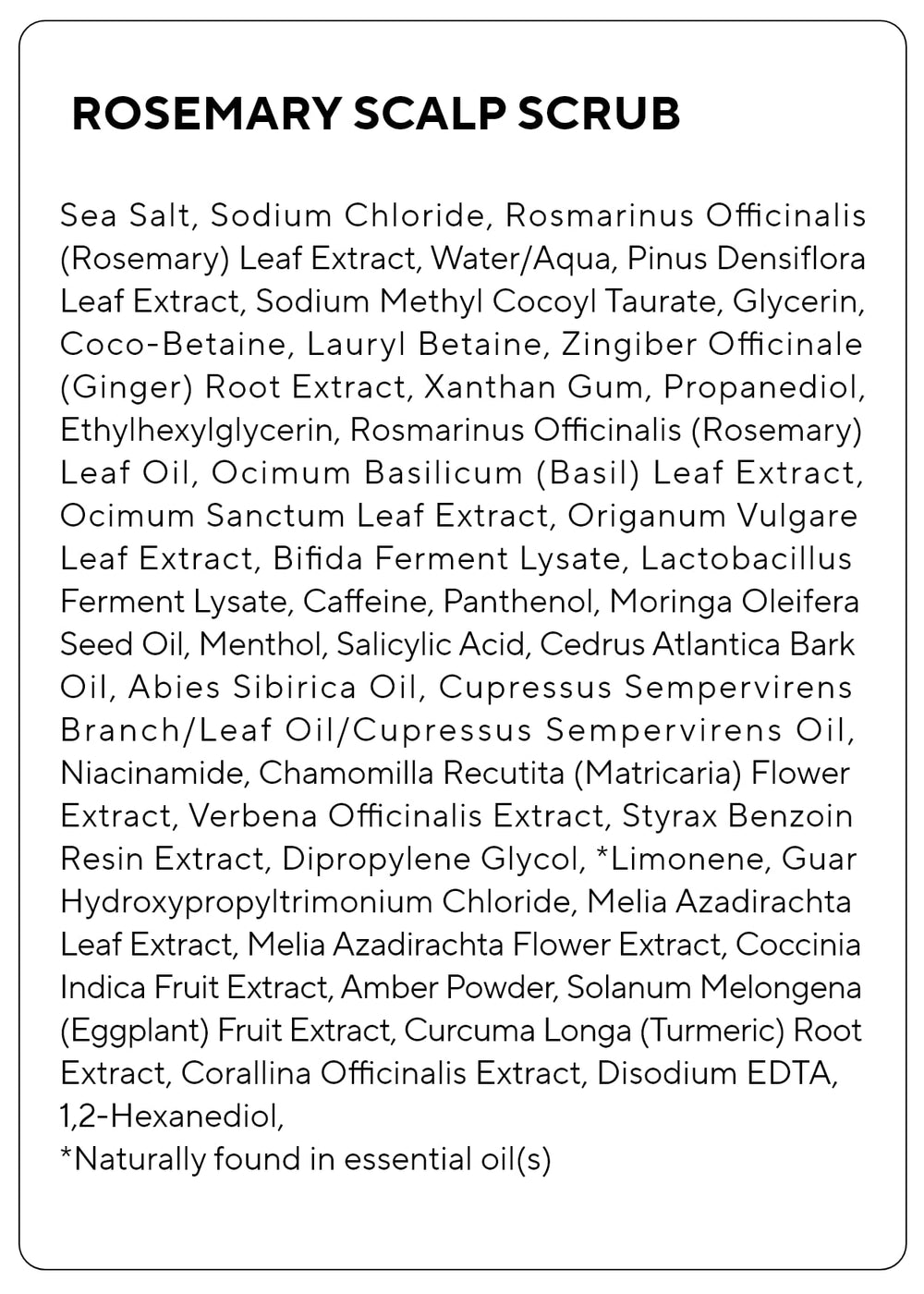 Finished cleanse and refreshed scalp after use