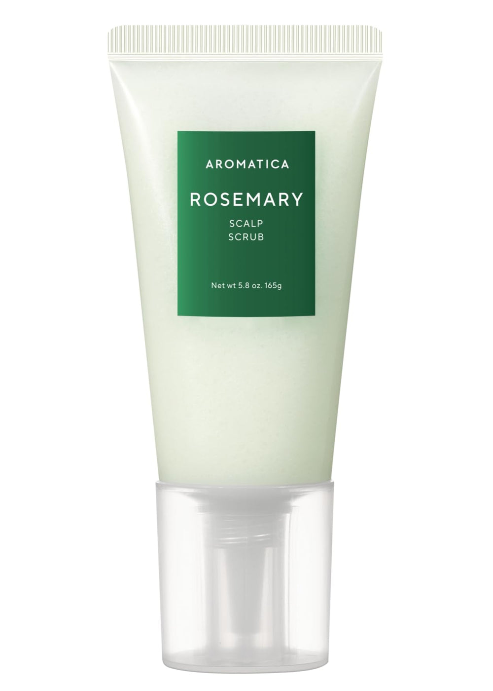 AROMATICA Rosemary Scalp Scrub bottle for refreshing scalp care and oil control