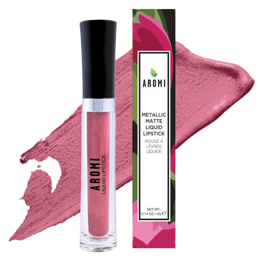 Aromi Alpine Bloom metallic shimmer catches light for subtle glow.