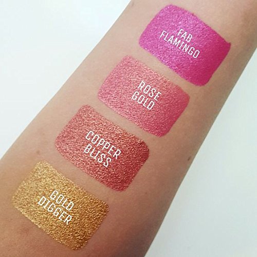 Aromi Gold Digger vegan cruelty-free logo signals ethical beauty choice.