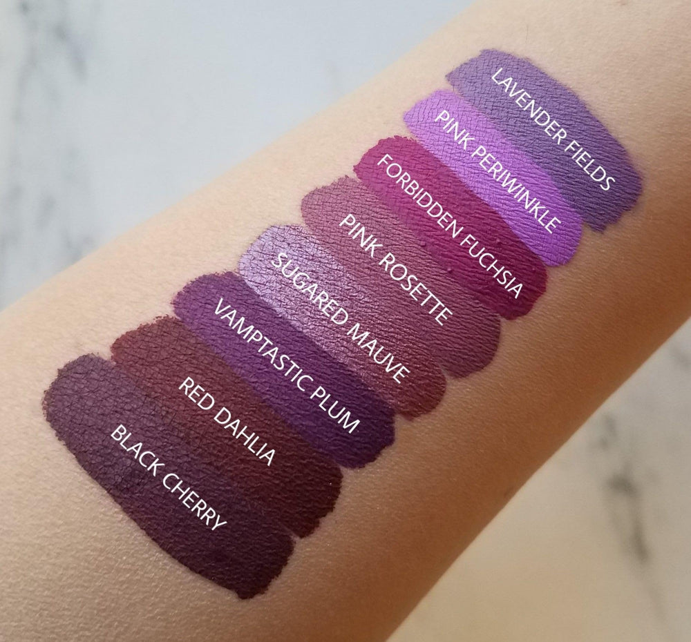 Aromi long-lasting transfer-proof lip color for all-day confidence.
