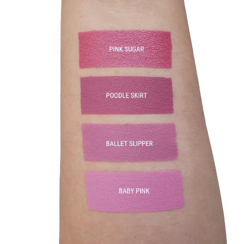 Aromi Pink Sugar metallic shimmer catches light beautifully
