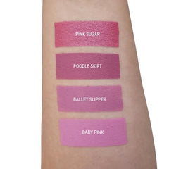 Aromi Pink Sugar metallic shimmer catches light beautifully