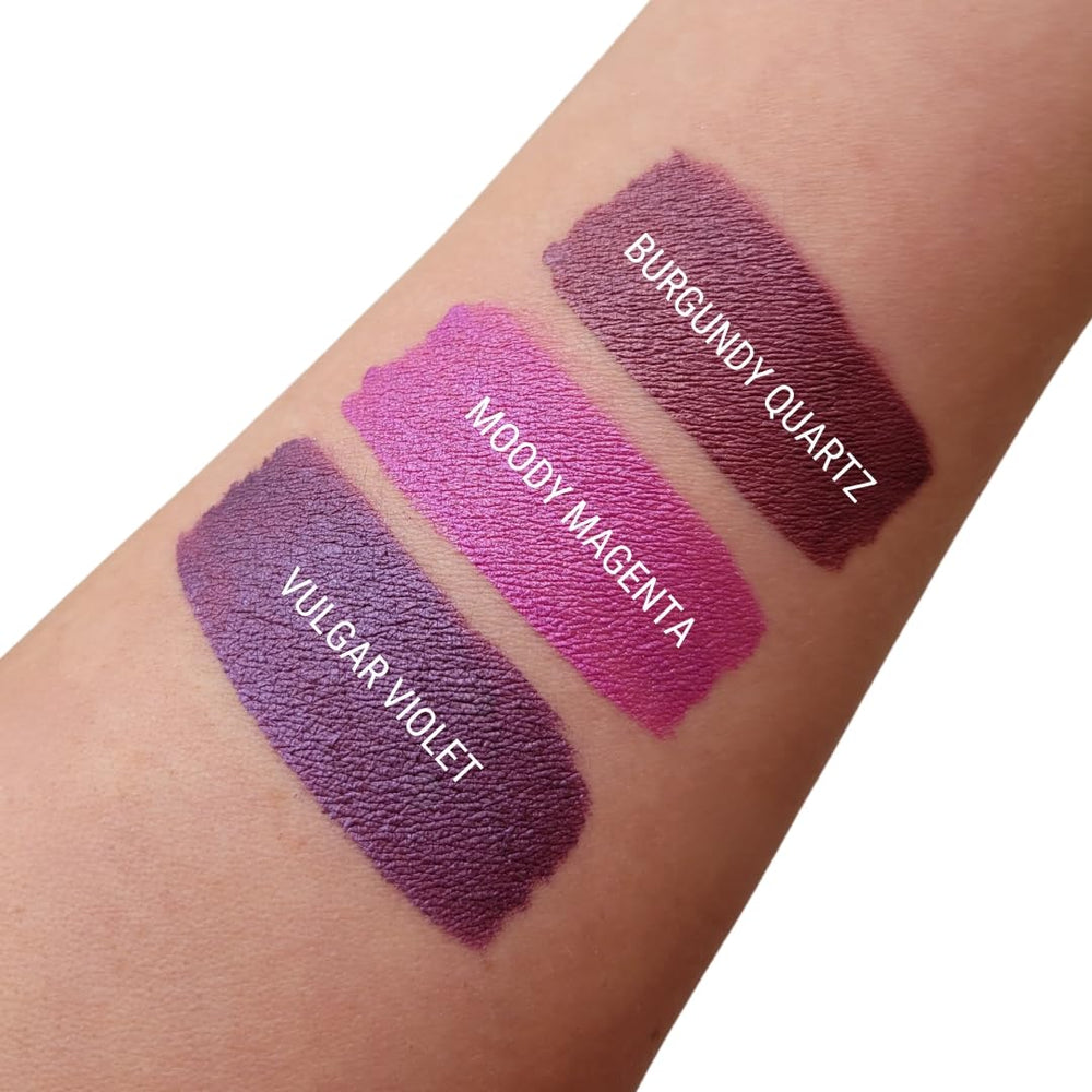 Aromi Vegan Cruelty-Free formula promises ethical beauty with color.