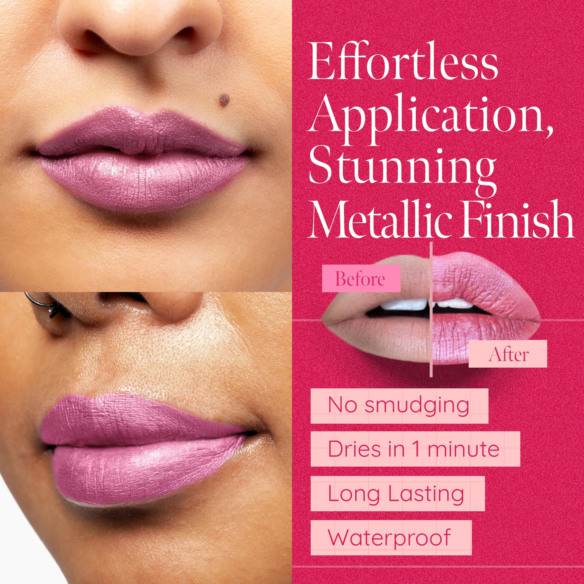 Aromi vegan cruelty-free logo on lipstick packaging.