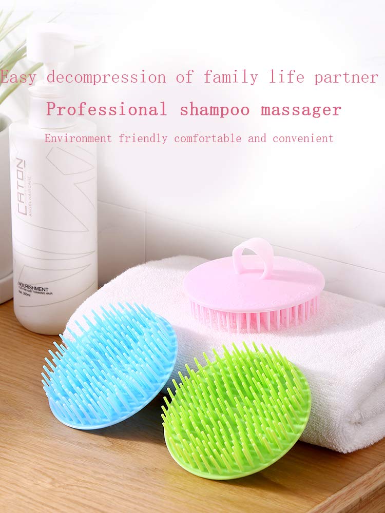 Aroveea dual-use scalp brush for dry and wet hair routines