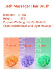 Aroveea scalp brush head massage offers soothing scalp sensation.
