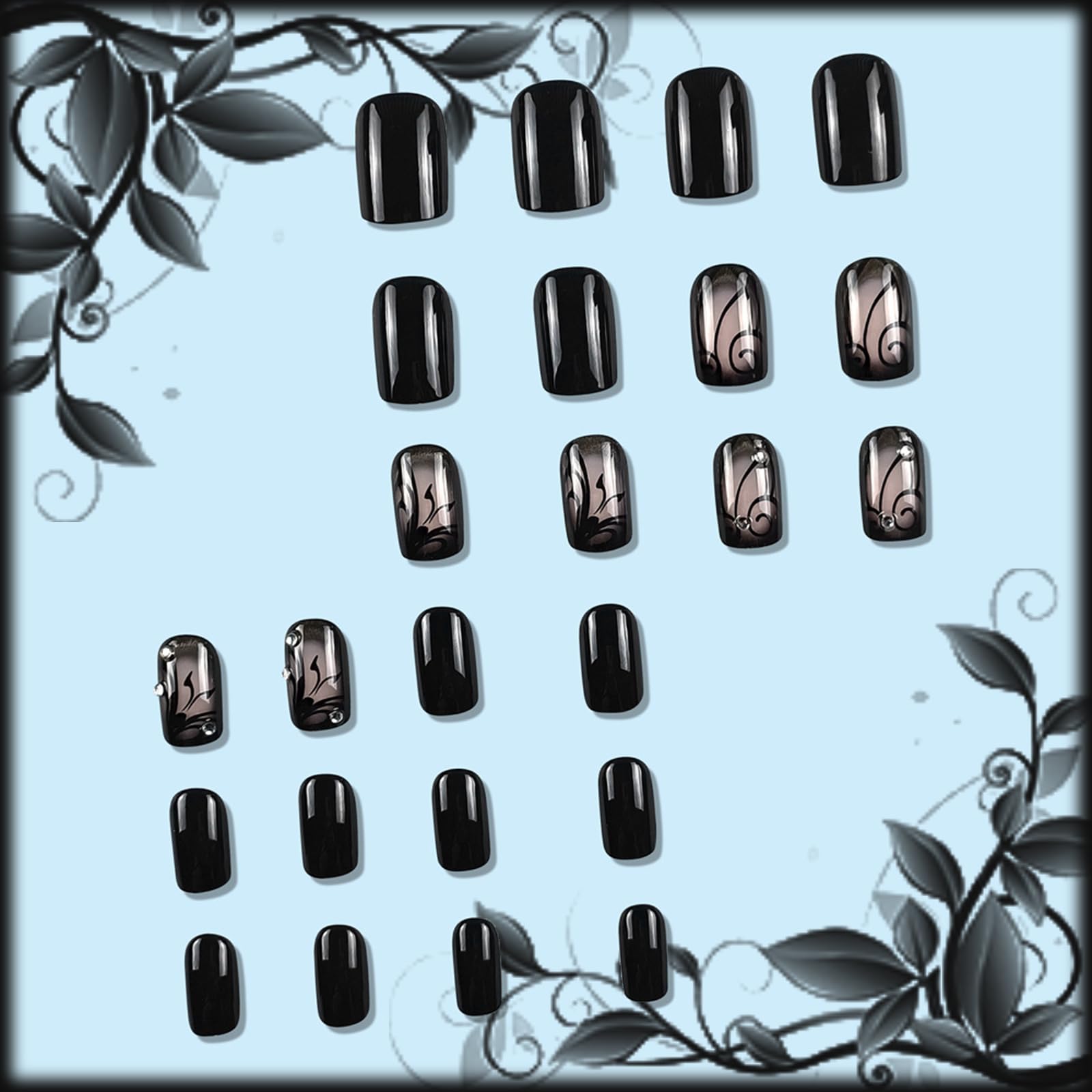 AROVFAM high-quality ABS acrylic material for natural look and comfort