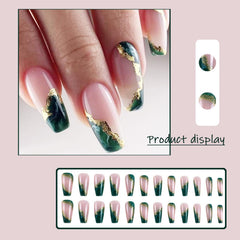AROVFAM reusable acrylic nails provide comfortable wear and easy removal.