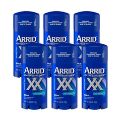 Arrid XX Extra Extra Dry Cool Shower bottle ready for daily protection against sweat.