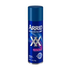 Arrid XX Morning Clean spray nozzle ready for quick-dry application.
