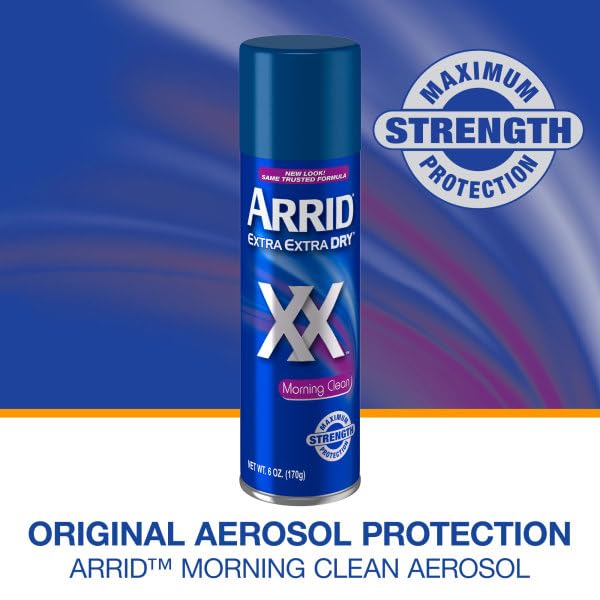 Arrid XX Morning Clean pack of nine display front.