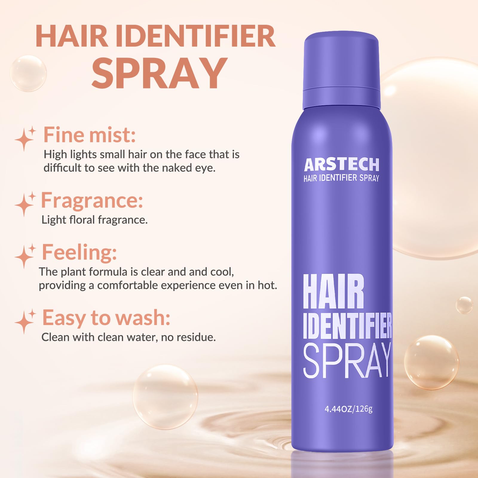 Arstech compact 4-pack razors for quick touch-ups anywhere