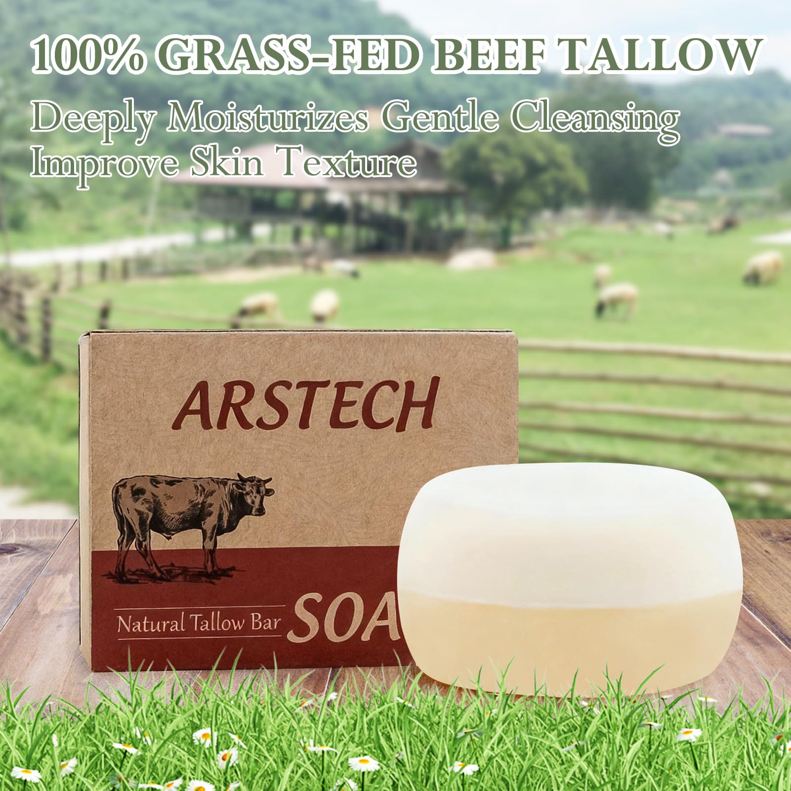 arstech daily care routine – durable bar for year-round use