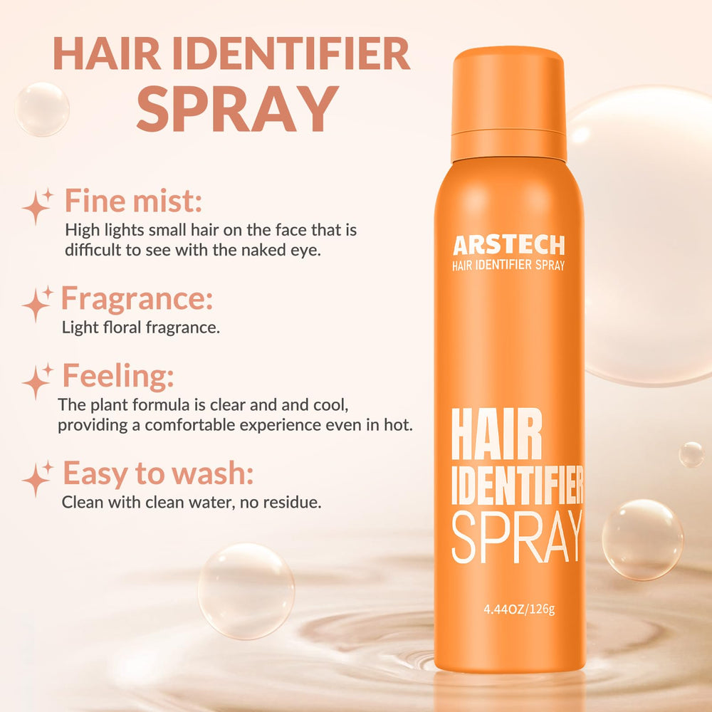 Arstech moisturizing spray aids dermaplaning and skin comfort.