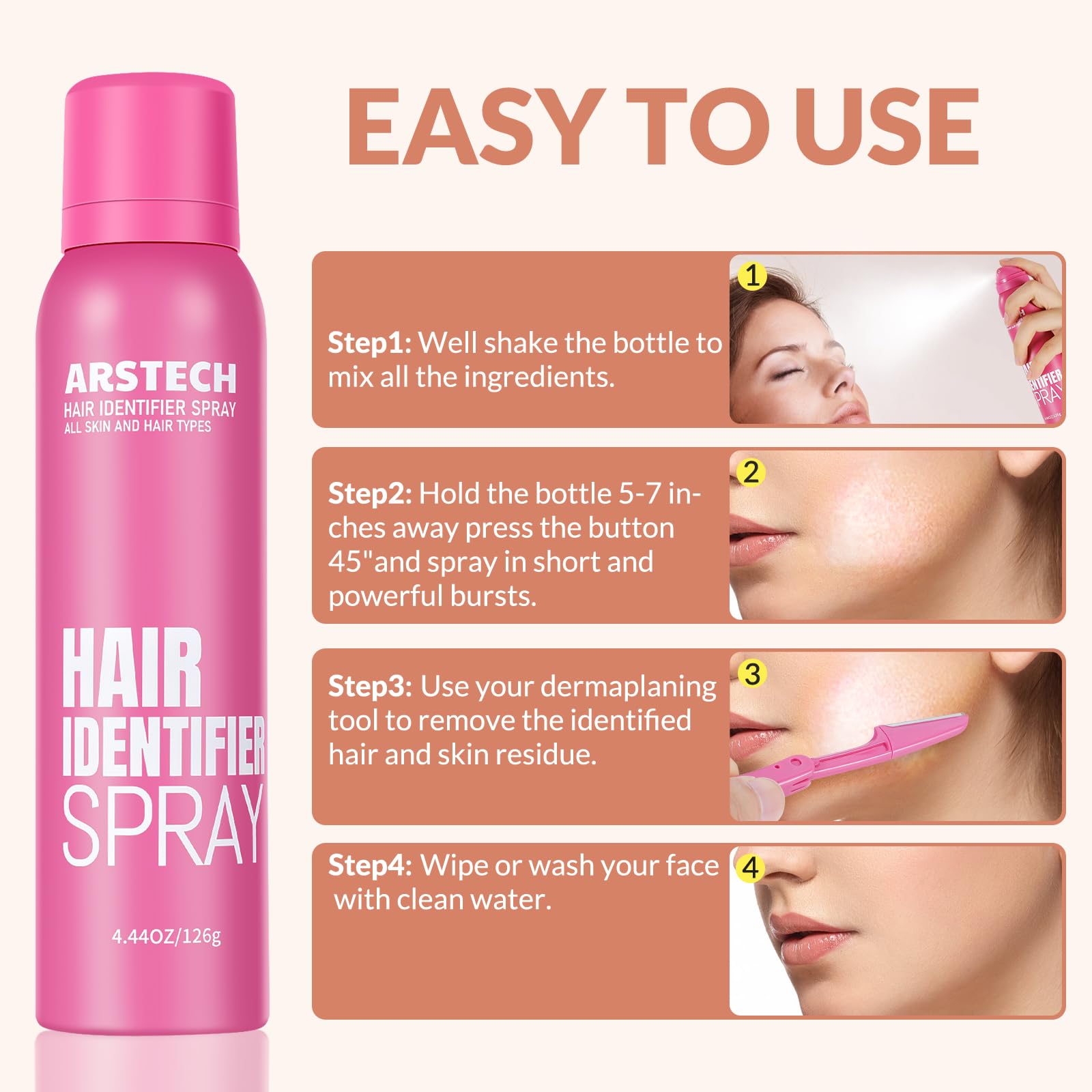 Arstech travel-friendly razor kit stored in a compact pouch for on-the-go care.