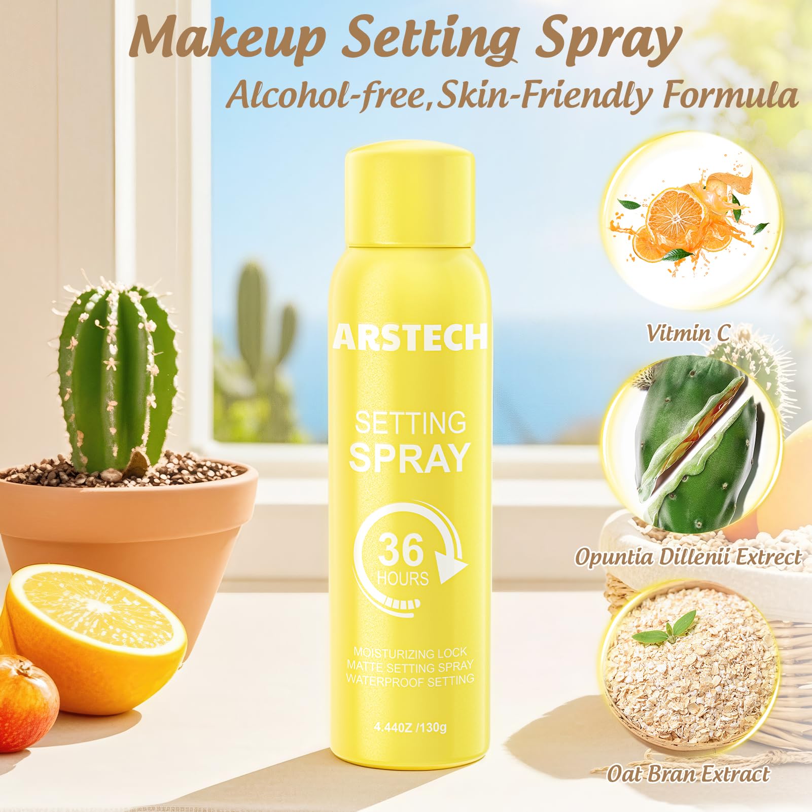 Arstech ultra-fine mist nozzle ensures even coverage for a quick, flawless finish.