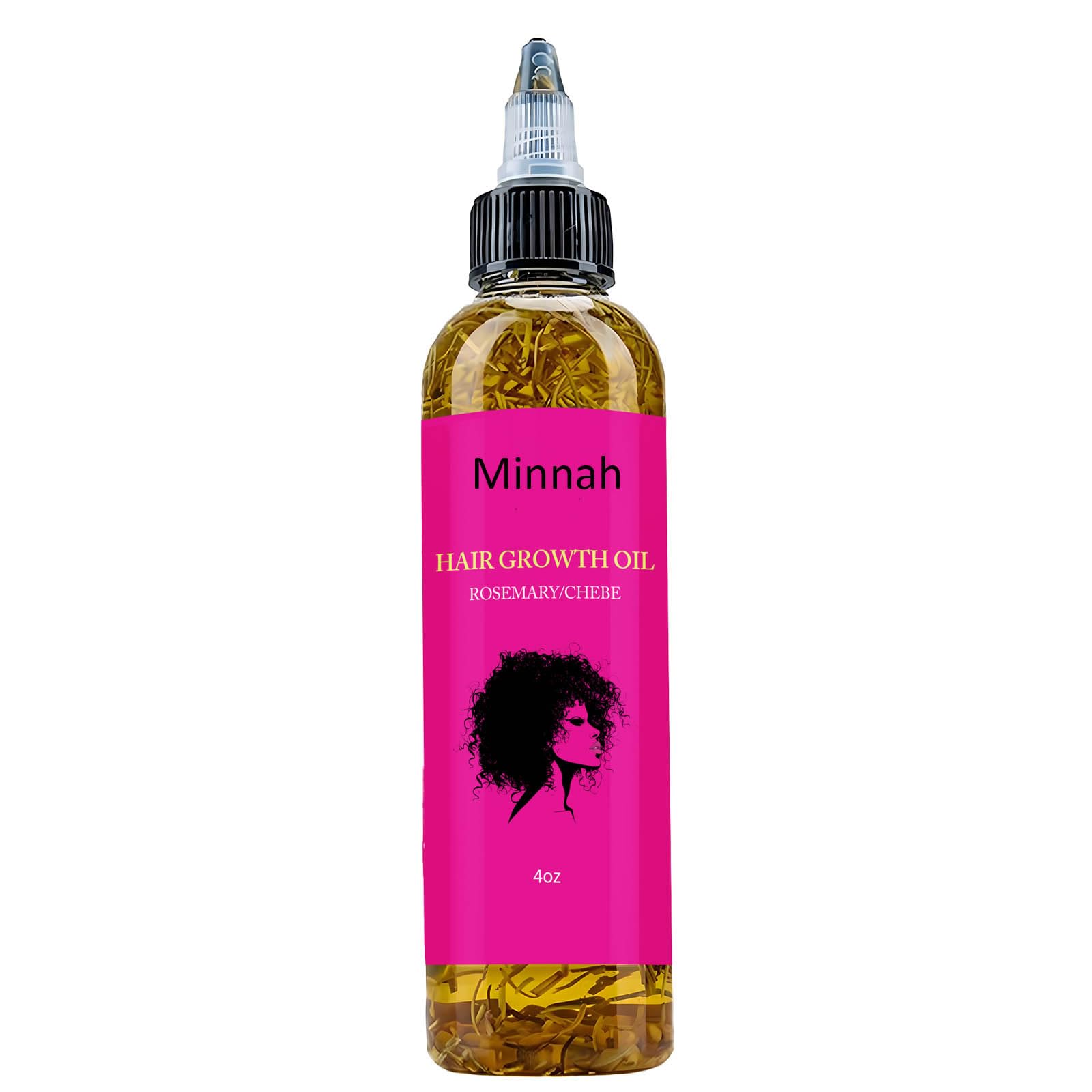 ARSYCHLL Minnah Hair Growth Oil bottle for daily scalp nourishment.