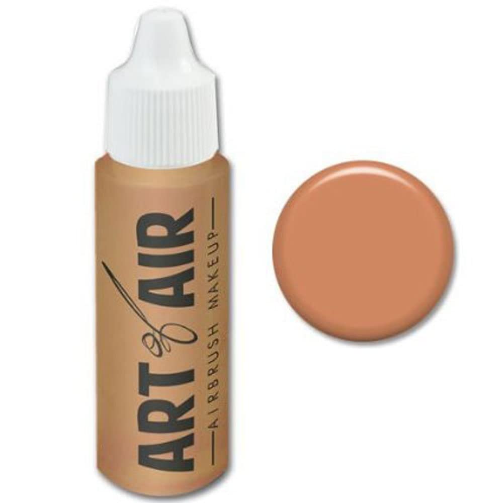 Art of Air Buff Beige foundation bottle closed shows oil-free, long-wear coverage.