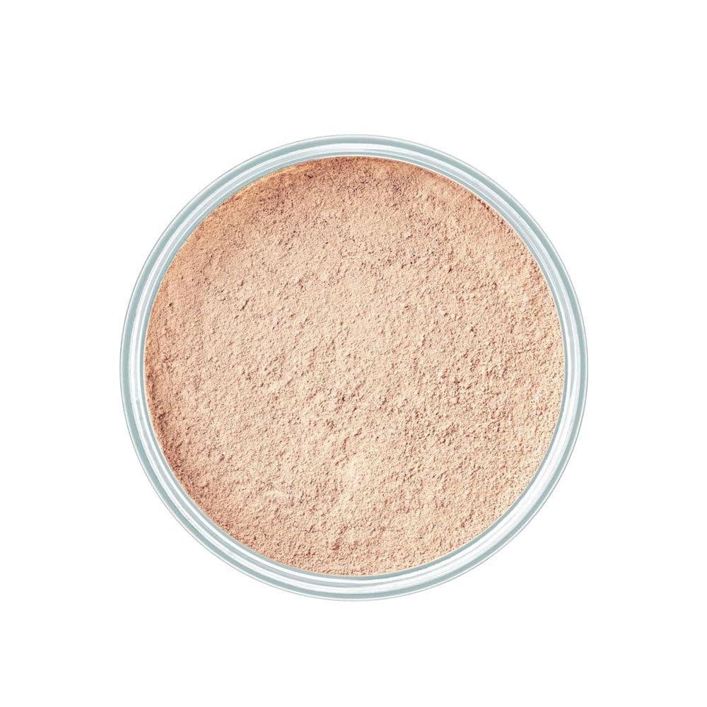 ARTDECO Mineral Powder Foundation Soft Ivory bottle close-up showing matte control