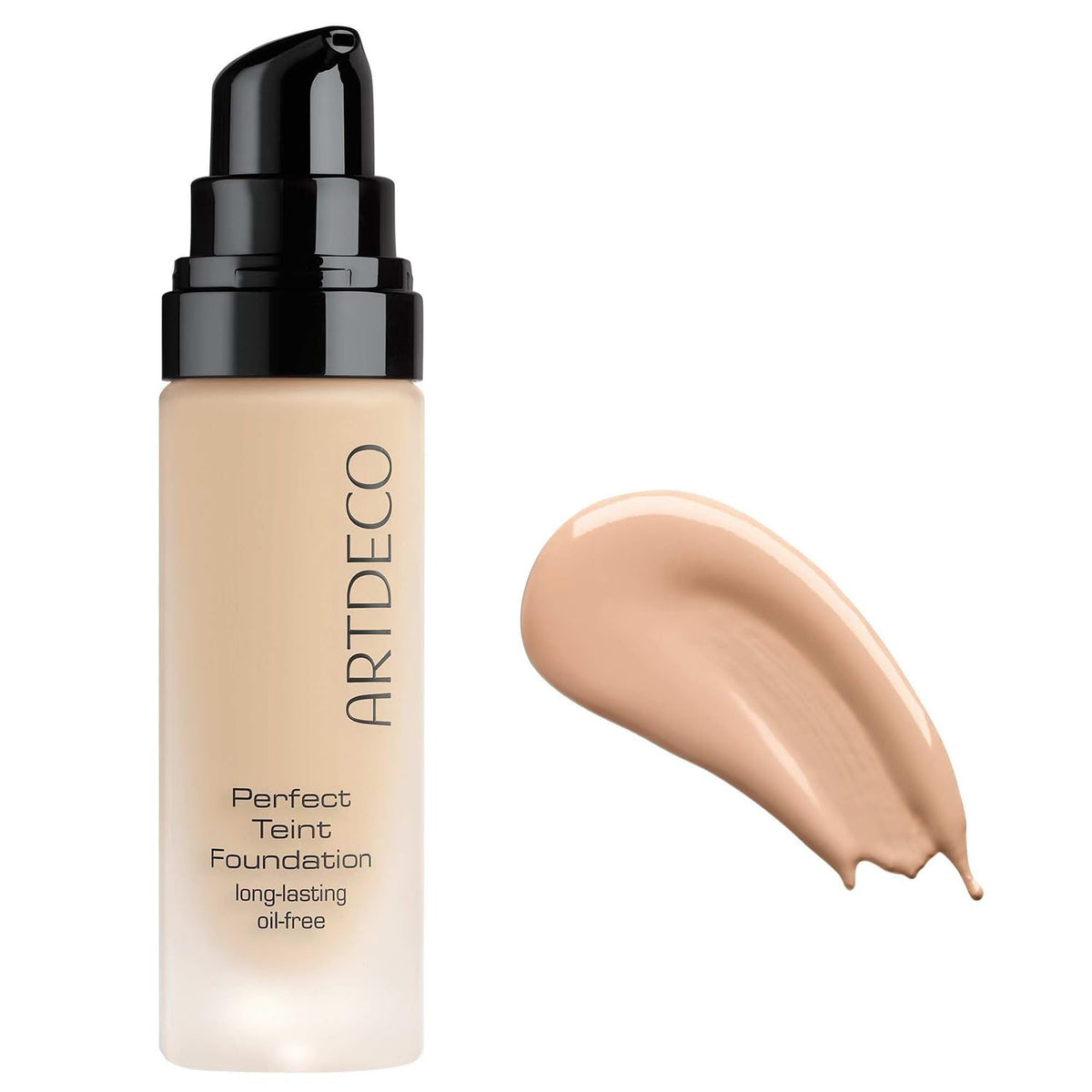 ARTDECO Perfect Teint bottle pour demonstrates easy, mess-free application.