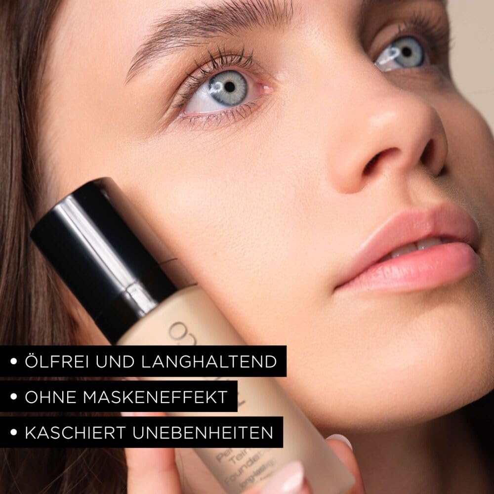 ARTDECO Perfect Teint close-up finish looks oil-free and comfortable.