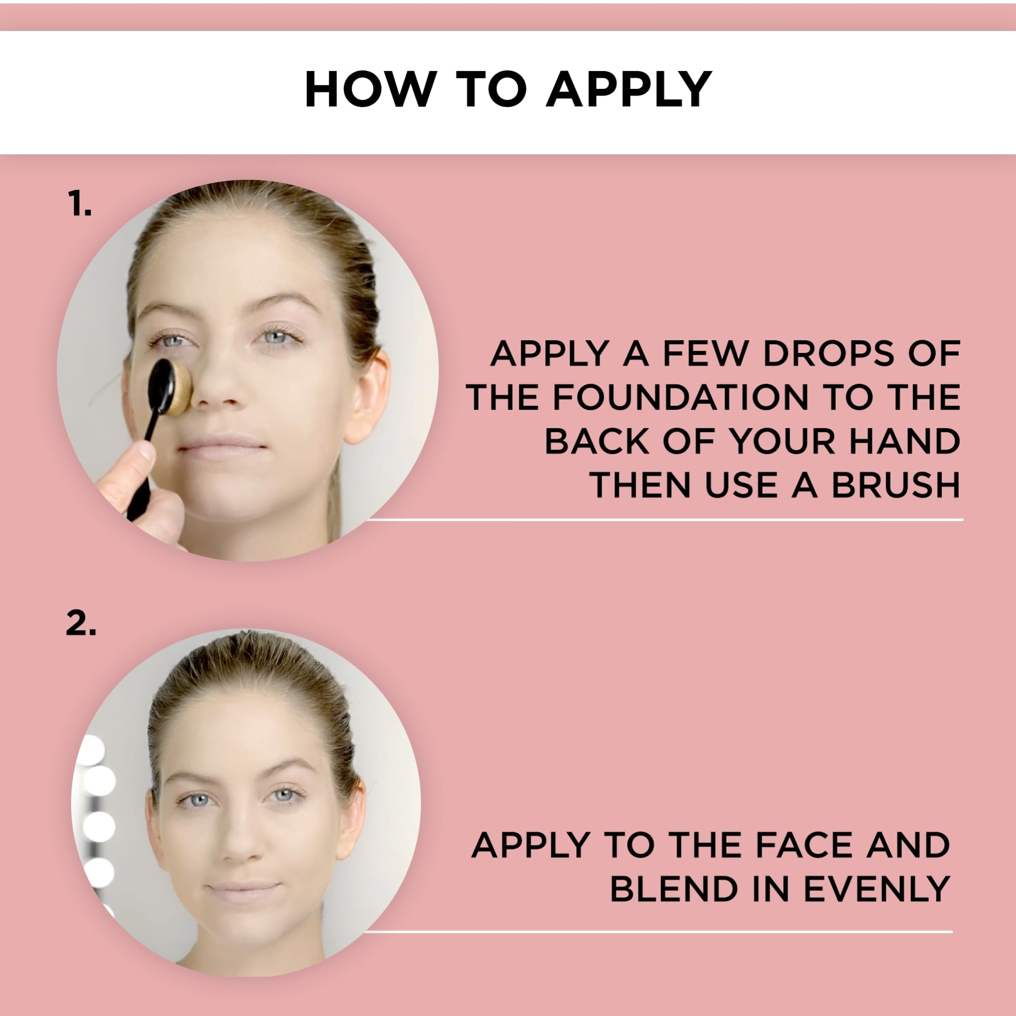ARTDECO brush or sponge used to apply Perfect Teint foundation