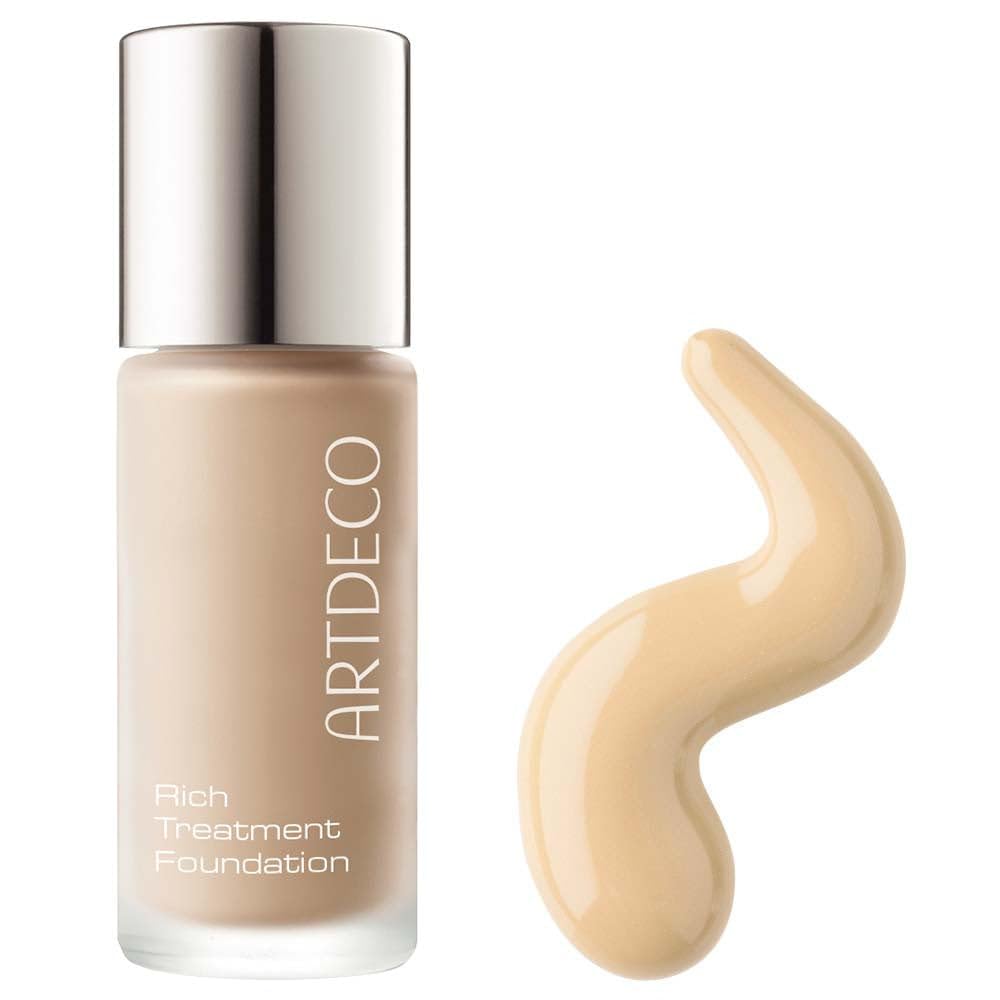 ARTDECO Rich Treatment Foundation Creamy Honey 17 bottle with luxurious texture