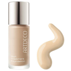 ARTDECO Rich Treatment Foundation Light Porcelain N28 bottle offers luxurious coverage and a radiant finish.