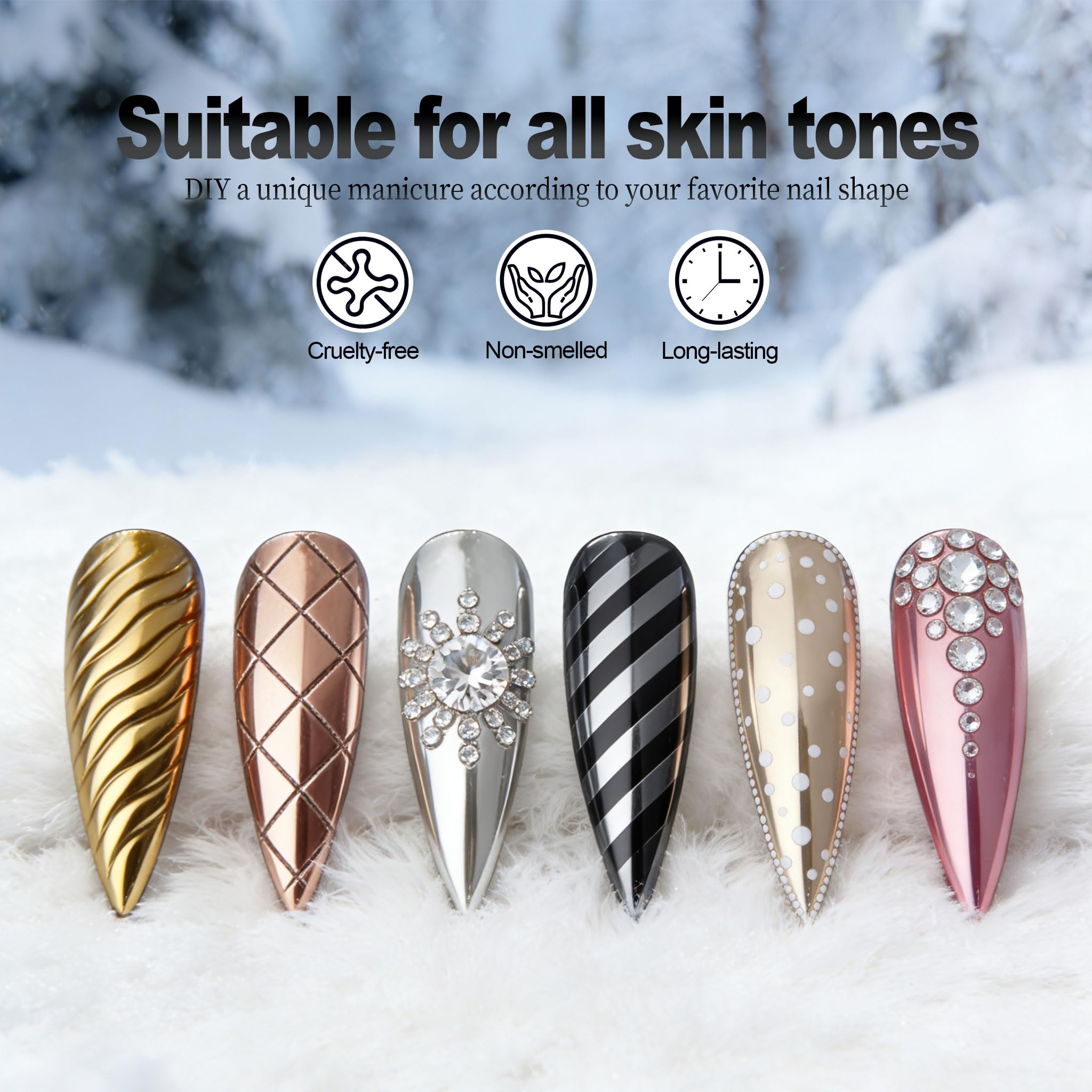 Artdone application steps show layering over no-wipe top coat