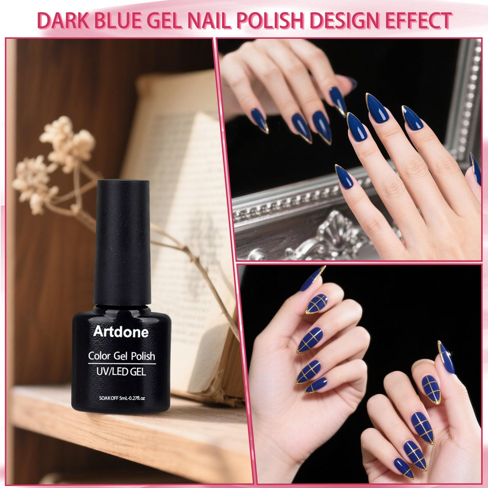 Artdone finished nails show durable salon-style shine