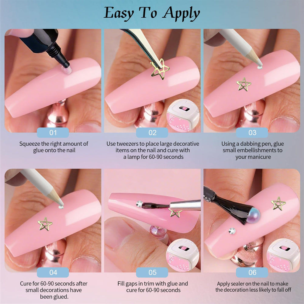 Artdone all-in-one kit saves time and money for creative nail art lovers.