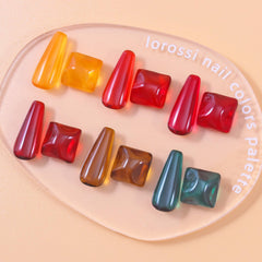 Artdone jelly gel nails showing gradient finish for smooth color transition