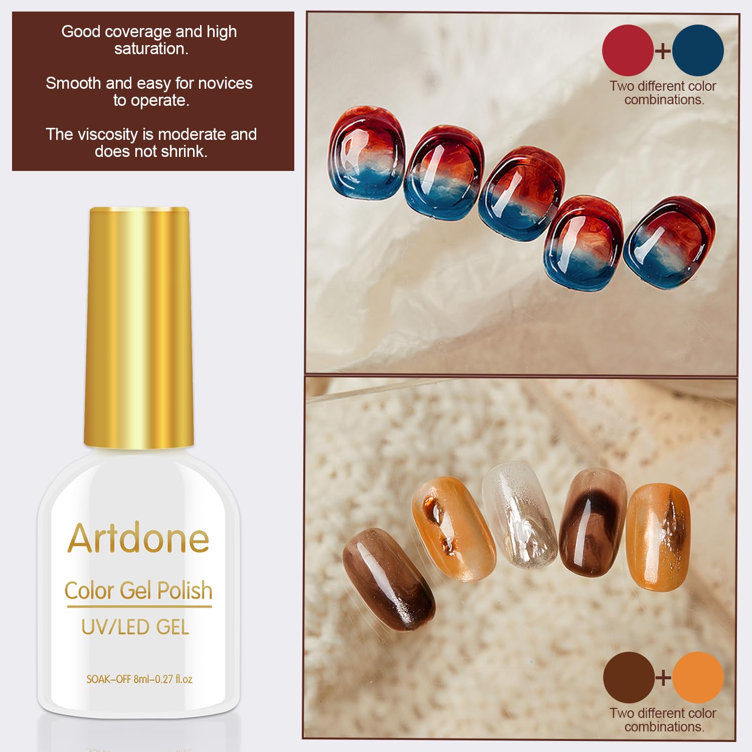 Artdone nail art starter kit idea for daily and holiday looks