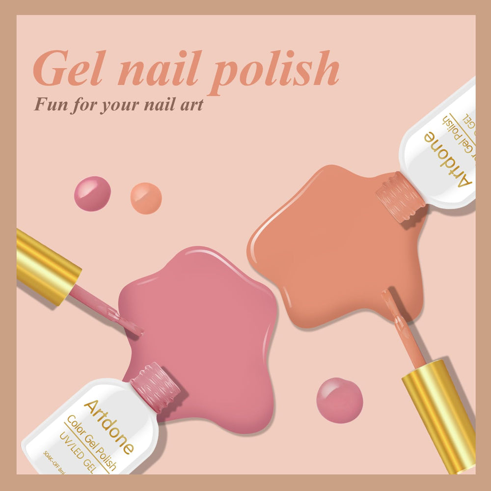 Artdone base coat and top coat needed for long lasting manicure