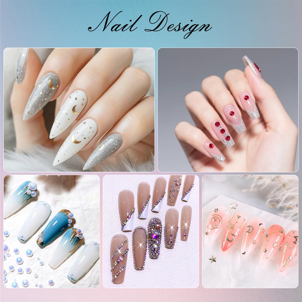 Artdone kit suits nails, phone cases, makeup, and resin crafts.