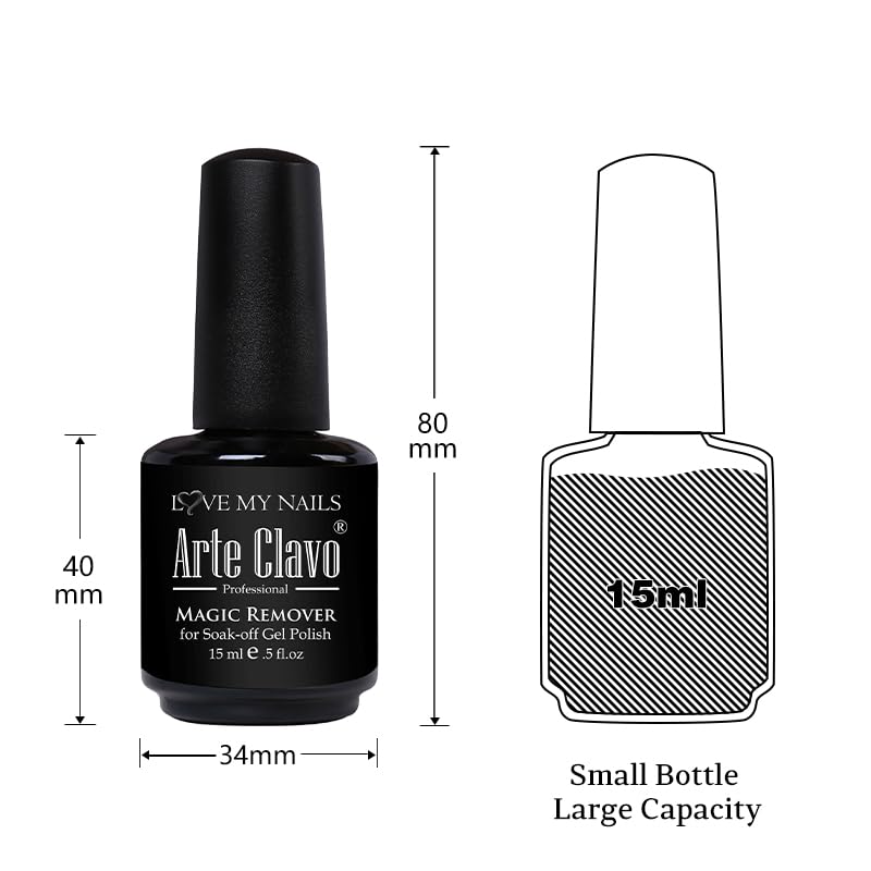 Careful application to protect skin and nail bed with Arte Clavo remover.