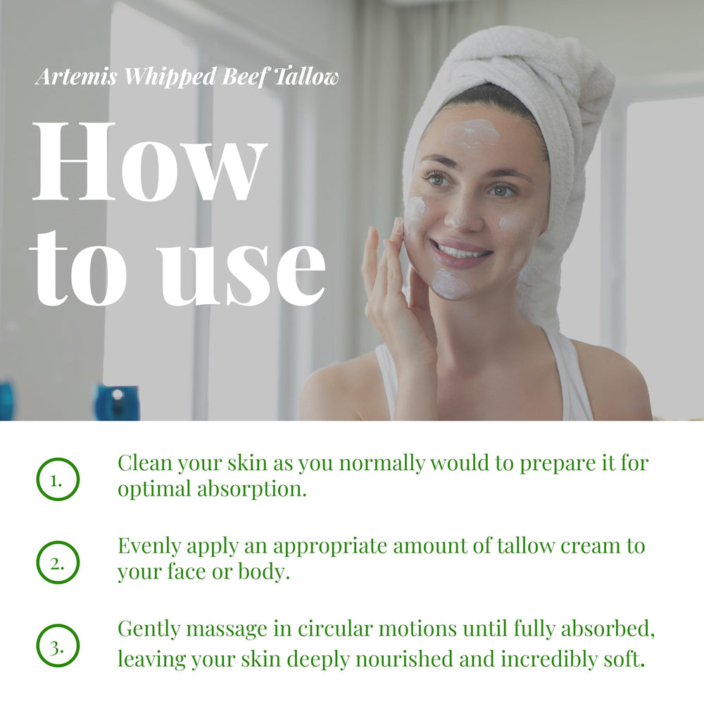 Artemis Beef Tallow Balm packaging ready for gifting or display
