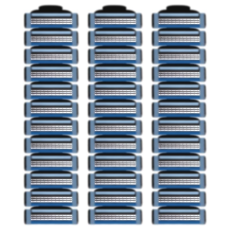 Artgol 36 blades pack for GL-Mach 3 style razors for a smooth, reliable shave.