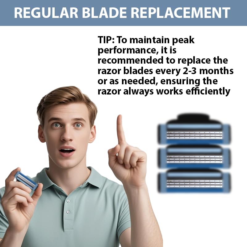 Artgol blade replacement reminders promote timely changes for consistent razor performance.