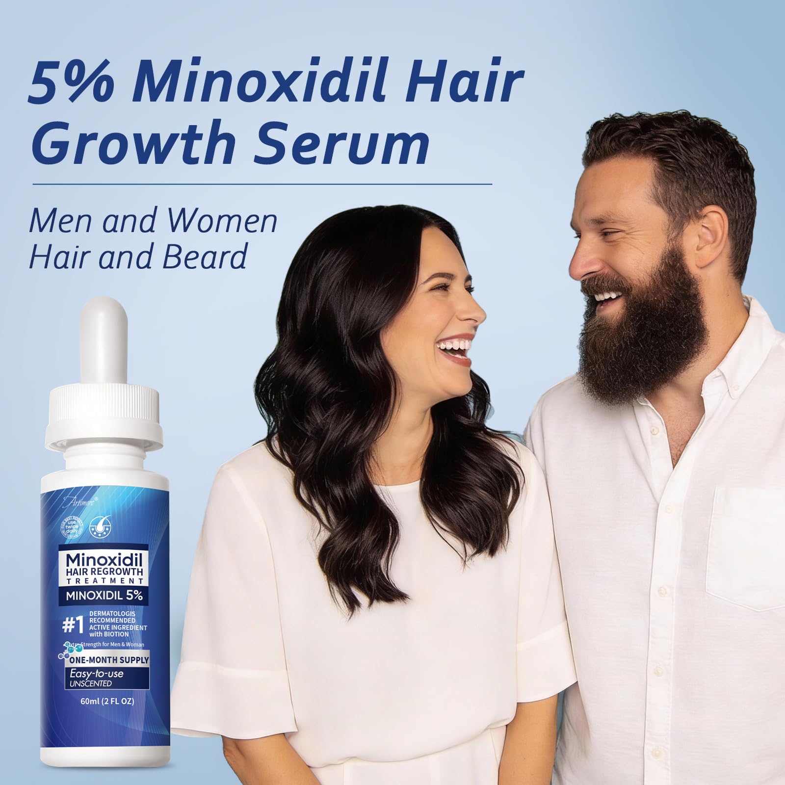 Ensemble 3 bouteilles Artimore Minoxidil, solution pratique et économique