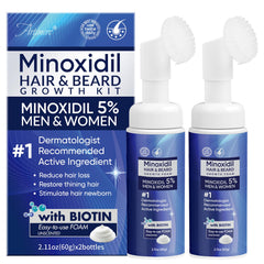 Artimore Minoxidil Foam bottle for easy daily application supporting hair regrowth.